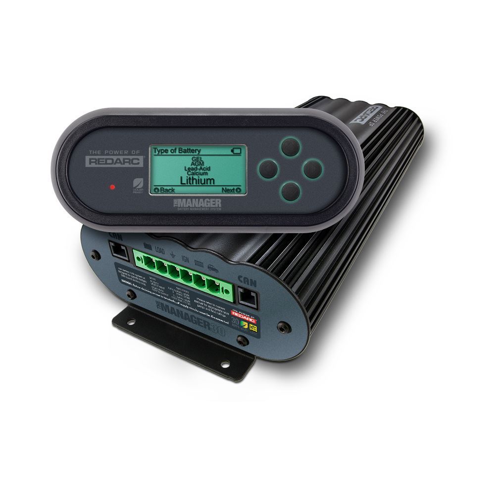 The Manager30 Battery Management System with UK AC Plug - BMS1230S3-UK