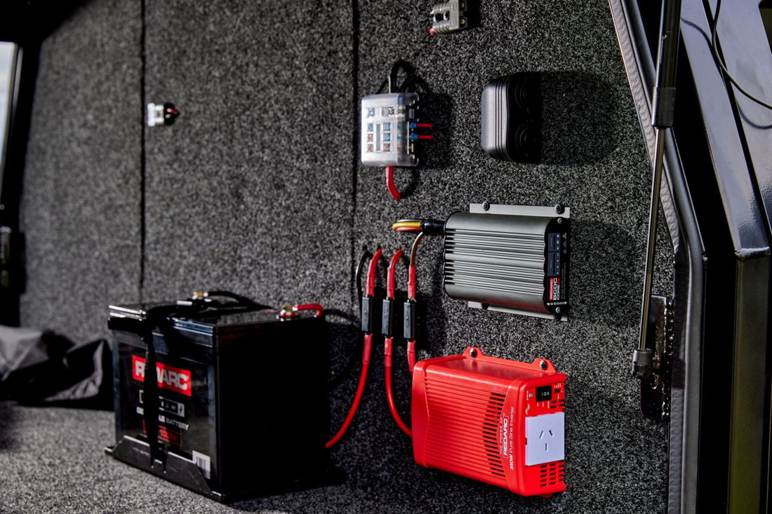 In-Cabin 12V 40A DC-DC 3 Stage Battery Charger (with MPPT Solar, Lithium Compatible) - BCDCN1240