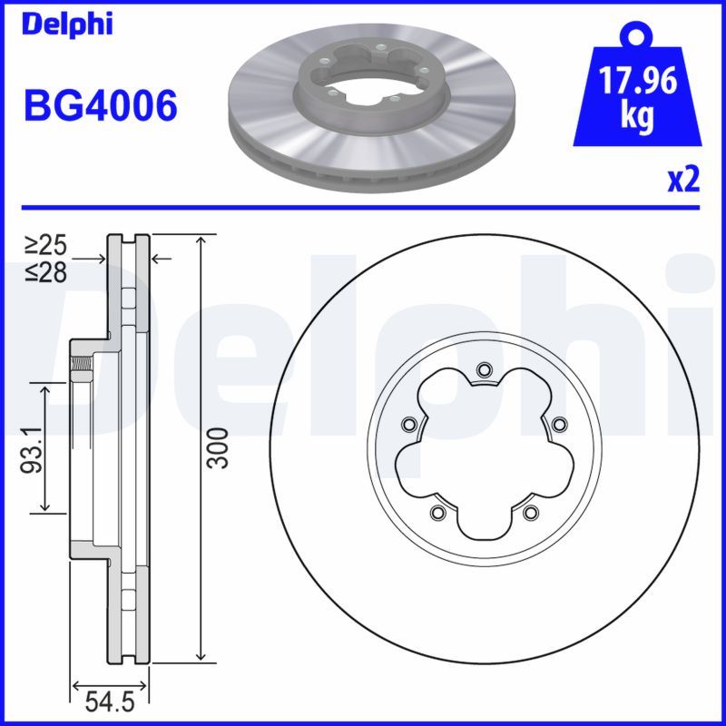 Jarrulevy - BG4006