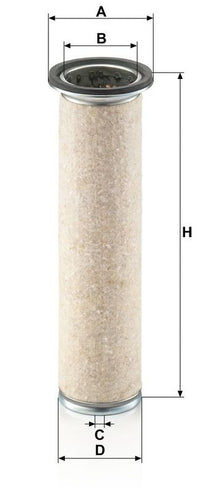 Toisioilmasuodatin - CF 840