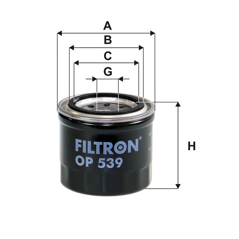 Eļļas filtrs - OP 539