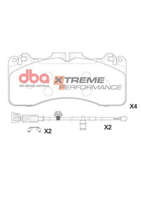 Brake Pads Xtreme Performance | Front Axle - DB15259XP