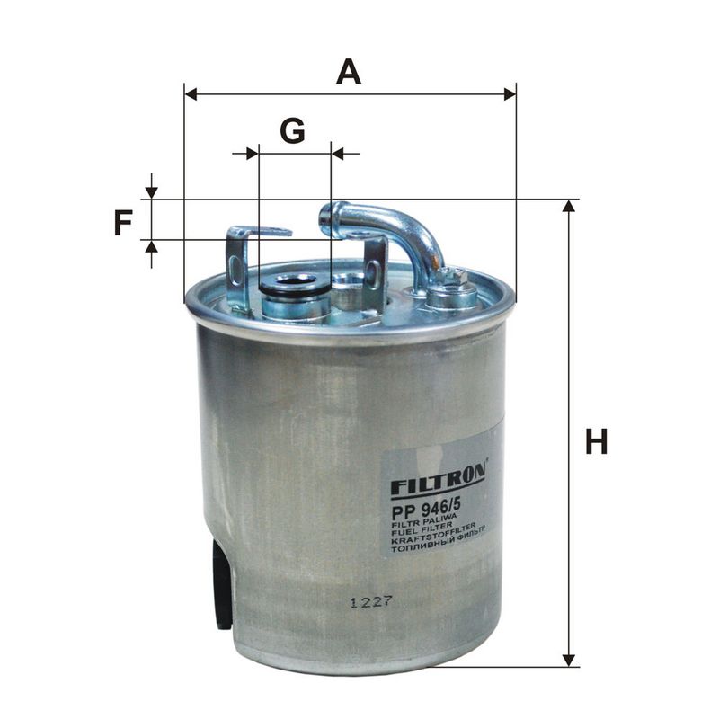 Degvielas filtrs - PP 946/5