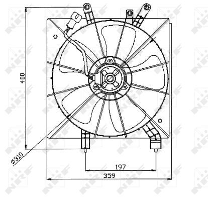 Ventilators, Motora dzesēšanas sistēma - 47043