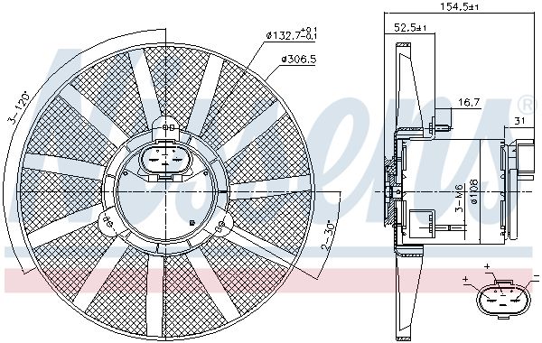 Ventilators, Motora dzesēšanas sistēma - 85720