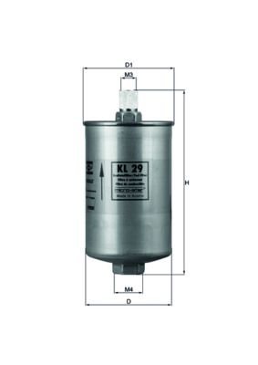Degvielas filtrs - KL 29