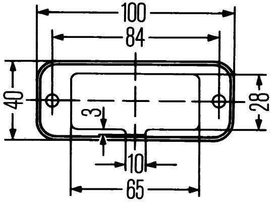 Gabarītlukturi - 2PF 009 514-011