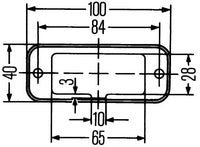 Gabarītlukturi - 2PF 009 514-011
