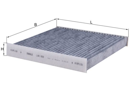 Salona filtrs - LAK 859