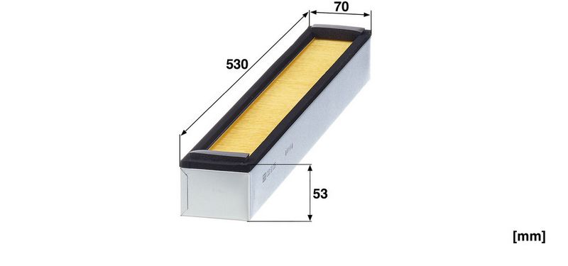 Suodatin, sisäilma - CUD 53 005
