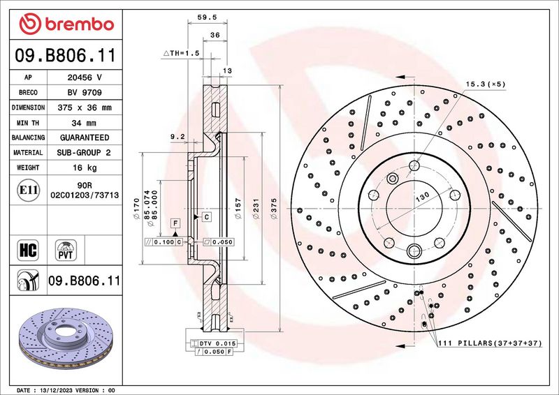 Jarrulevy - 09.B806.11