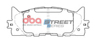Brake Pads Street Series Ceramic | Front Axle - DB1800SS