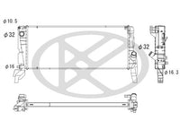 Motora dzesēsanas radiators - PL423628