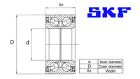 Pyöränlaakerisarja - VKBA 6658