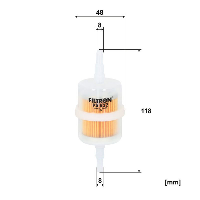Degvielas filtrs - PS 822