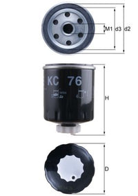 Degvielas filtrs - KC 76