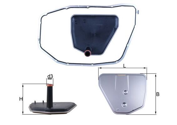 Hidraulikas filtrs, Automātiskā pārnesumkārba - HX 235D1