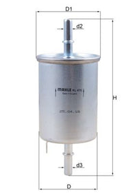Degvielas filtrs - KL 470