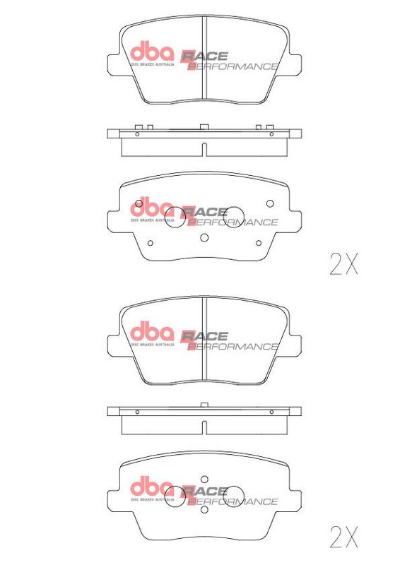 Brake Pads Race Performance - DB15013RP