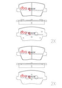 Brake Pads Race Performance - DB15013RP