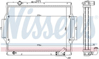 Motora dzesēsanas radiators - 68156