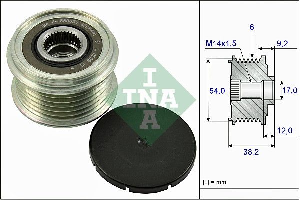 Ģeneratora skriemelis - 535 0263 10