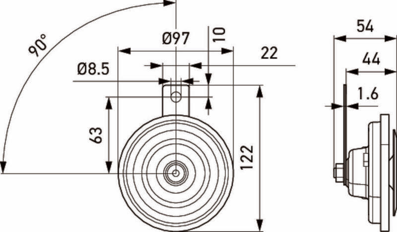 Skaņas signāls - 3AL 002 952-811
