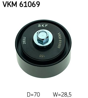Ohjainrulla, moniurahihna - VKM 61069