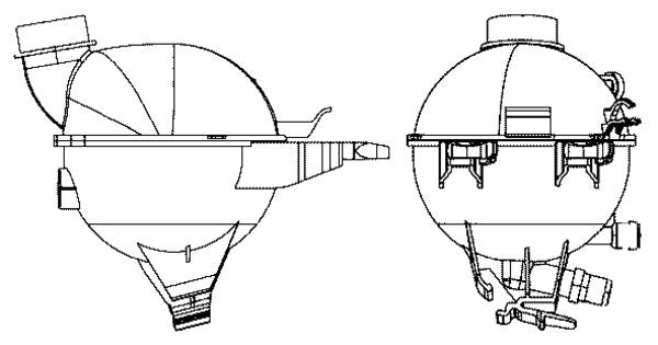 Nestesäiliö, jäähdytysneste - CRT 17 000S