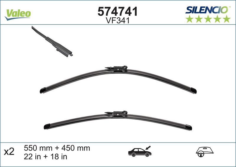 Stikla tīrītāja slotiņa - 574741