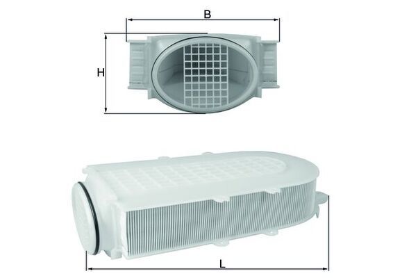 Gaisa filtrs - LX 2991/1
