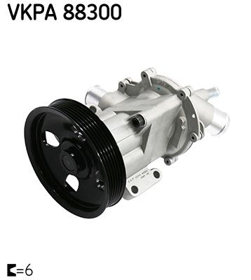 Vesipumppu, moottorin jäähdytys - VKPA 88300