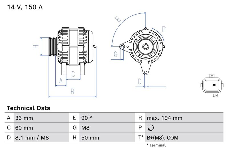 Laturi - 0 986 084 690