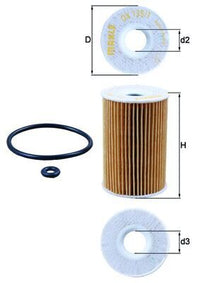 Eļļas filtrs - OX 135/1D
