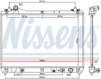 Motora dzesēsanas radiators - 64253