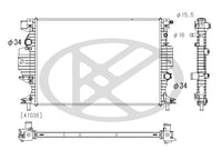 Motora dzesēsanas radiators - PL323423