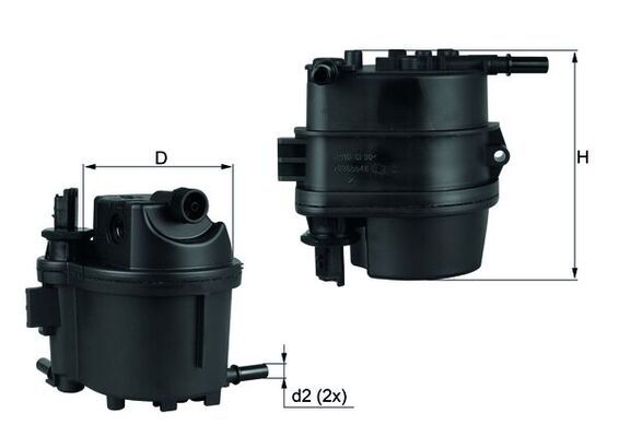 Degvielas filtrs - KL 779