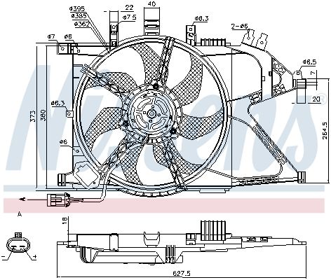Ventilators, Motora dzesēšanas sistēma - 85196