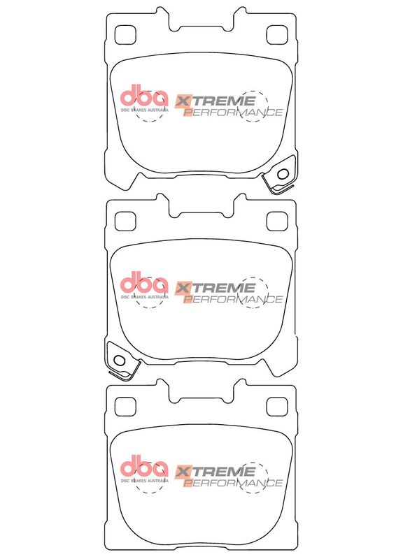 Brake Pads Xtreme Performance | Rear Axle - DB15148XP
