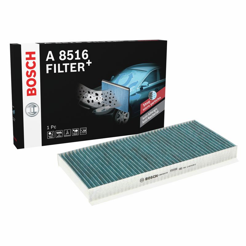 Suodatin, sisäilma - 0 986 628 516