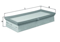 Gaisa filtrs - LX 2636
