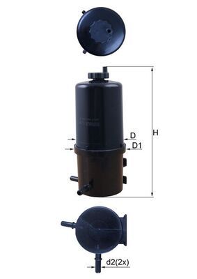 Degvielas filtrs - KL 787