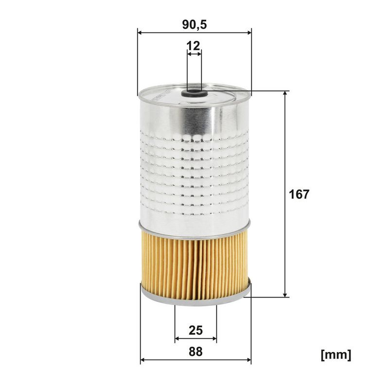 Eļļas filtrs - OC 602