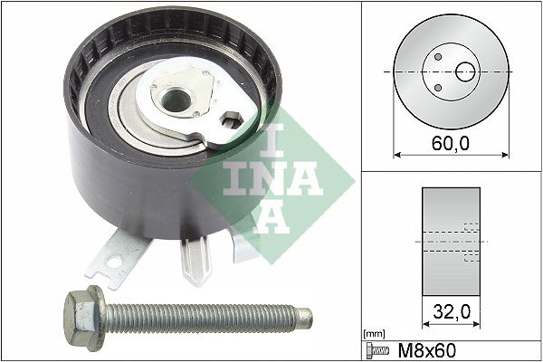 Zobsiksnas spriegotājrullis - 531 0547 10
