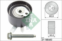 Zobsiksnas spriegotājrullis - 531 0547 10