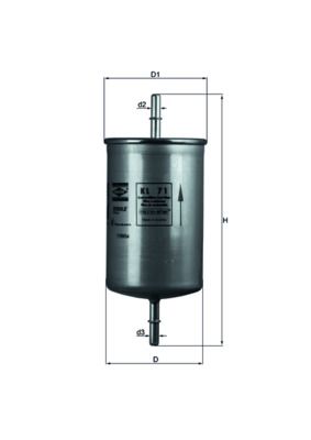 Degvielas filtrs - KL 71