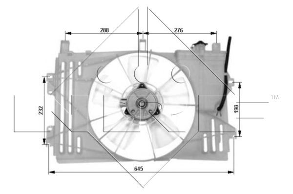 Ventilators, Motora dzesēšanas sistēma - 47053