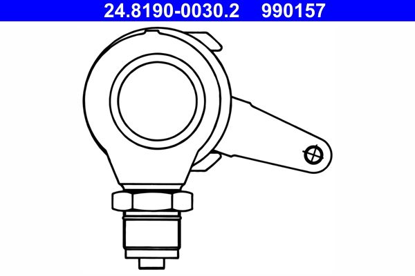 Vipu, jarrusatula-seisontajarru - 24.8190-0030.2