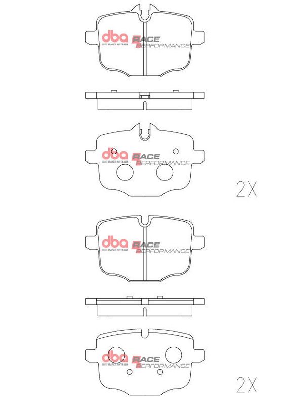 Brake Pads Race Performance - DB15109RP