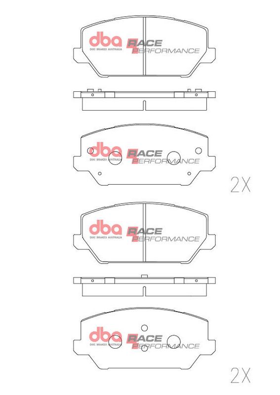 Brake Pads Race Performance - DB15012RP